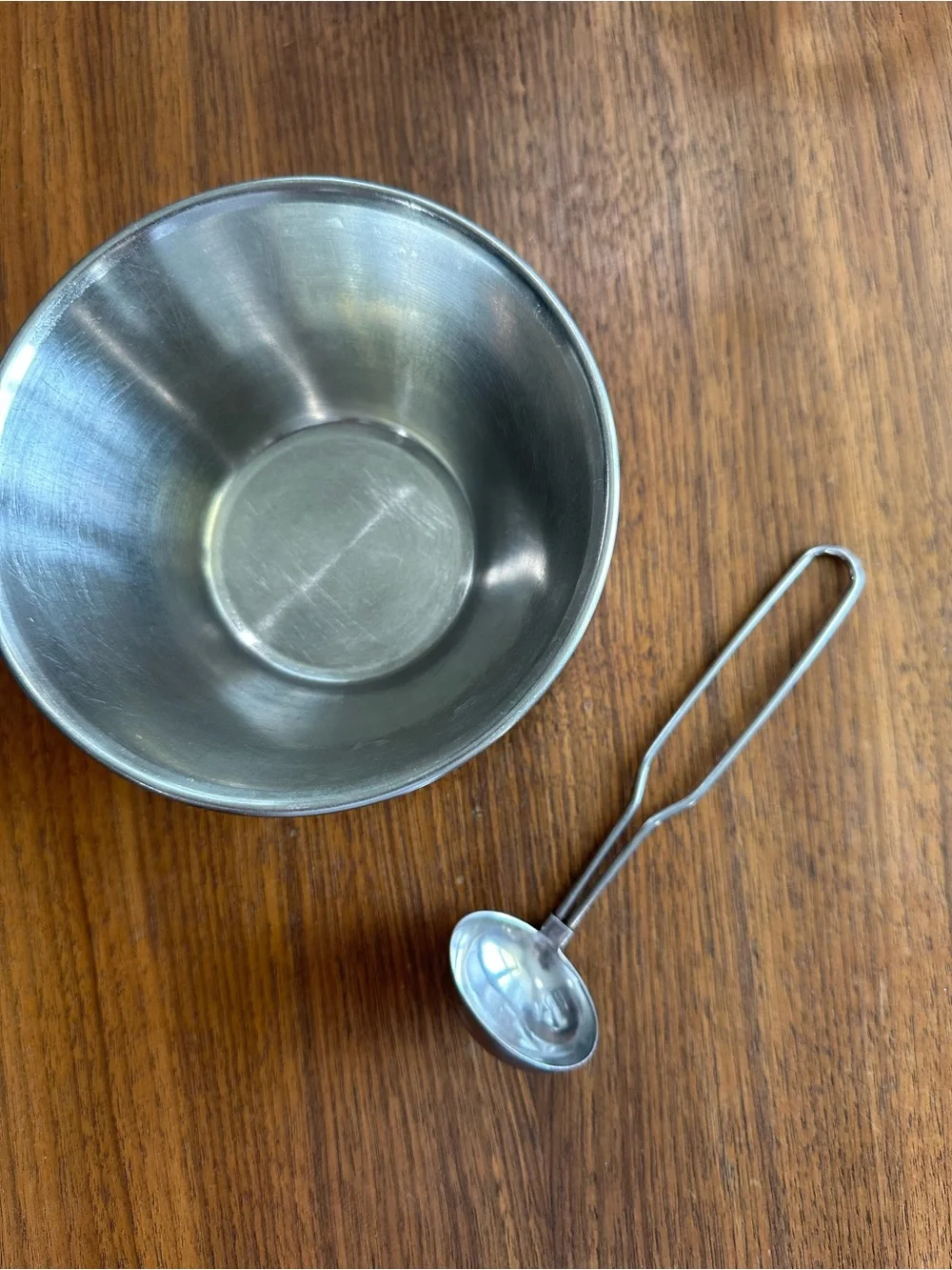 Leonard Stainless Steel with matching spoon Made in Korea